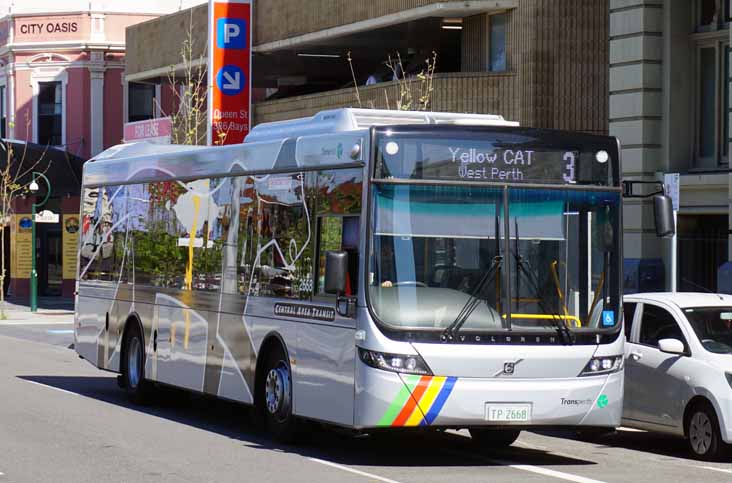 Transperth CAT Volvo B8RLE Volgren Optimus 2668